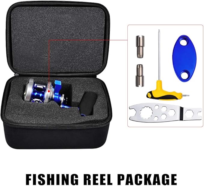 PROBEROS Conventional Reel Trolling Reels - Lever Drag Deep Sea Ocean Big Game Offshore Jigging Fishing Reels