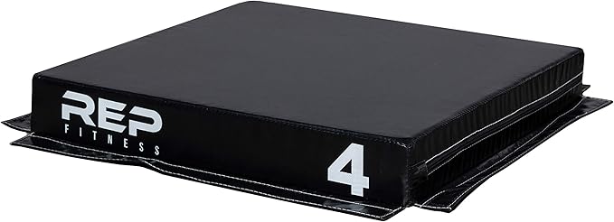 REP Fitness Stackable Soft Foam Plyo Box Set, Adjustable Plyometric Jump Box for Home Gym Workouts, Plyometric Jumping Platform for Exercise, Step Training, HIIT & CrossFit