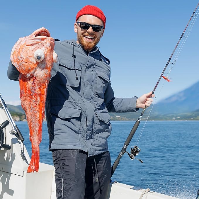 Spinning Fishing Reels for Saltwater Freshwater, 3000/4000 Series Fishing Spool Left/Right Interchangeable, 7+1 Real Ball Bearings, Real 5.2:1 Gear Ratio