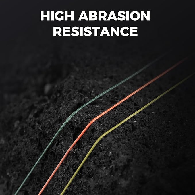 KastKing Destron Braided Fishing Line, Highly Abrasion Resistant, Improved Knot Strength, Ultra-Thin Diameter Superline, Zero Stretch & Memory, CFT “Color Fast Technology”, 75% Thinner Than Mono