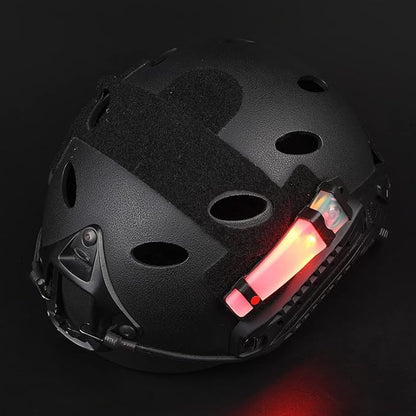 Personal Identification Marker - Tactical Helmet Light, Portable Survival Signal Light for Hiking, Boating, Cycling, Fishing