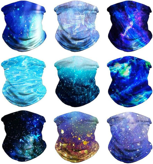 Neck Gaiter Face Cover - Sun Protection Mask Balaclava for Men and Women