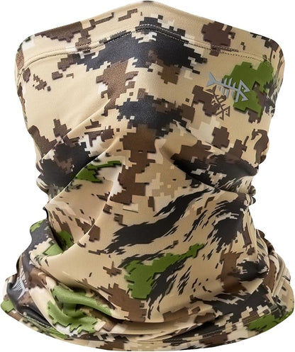 BASSDASH UPF 50+ UV Sun Protection Neck Gaiter Fishing Mask Hunting Kayaking Hiking Cycling Ski Sports