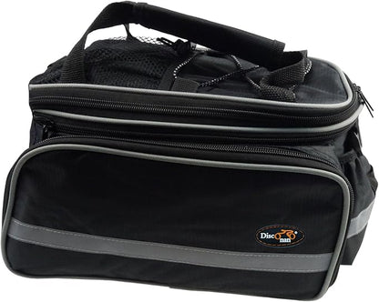 Disconano® Waterproof Multi Function Excursion Cycling Bicycle Bike Rear Seat Trunk Bag Carrying Luggage Package Rack Panniers with Rainproof Cover