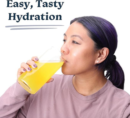 Drinklits Ginger-Lime & Orange Electrolyte Tablets (4) Tube Bundle | Daily Hydration Combo Pack | Delicious Natural Flavors - 0g Sugar | 40 Servings - 10 Tablets Per Tube