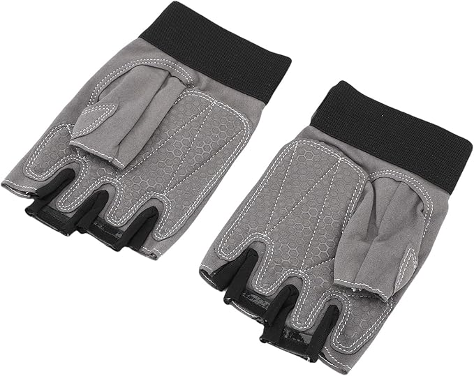 Cuifati Training Gloves, Gloves Fitting Safe Excellent Grip Ergonomic for Gym Exercise