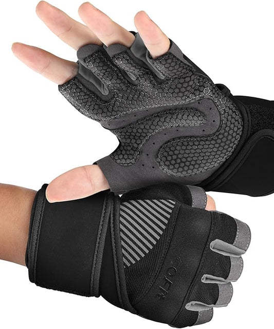 COFIT Breathable Workout Gloves, Antislip Weight Lifting Gym Gloves for Men Women, Superior Grip & Palm Protection for Weightlifting, Fitness, Exercise, Training