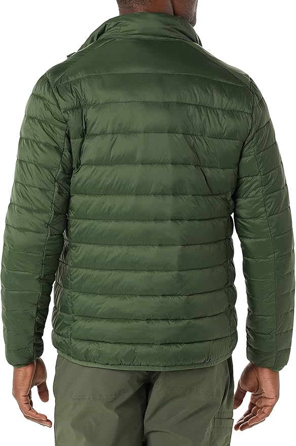 Amazon Essentials Men's Packable Lightweight Water-Resistant Puffer Jacket (Available in Big & Tall)