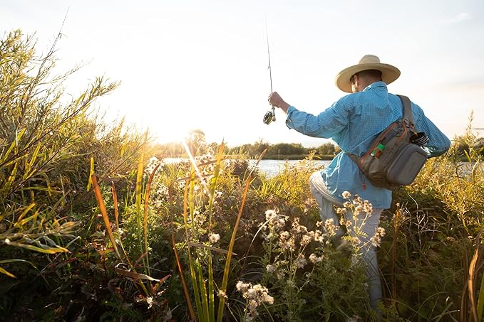 fishpond Summit 2.0 Fly Fishing Sling Pack – Granite | Fishing Sling Bag