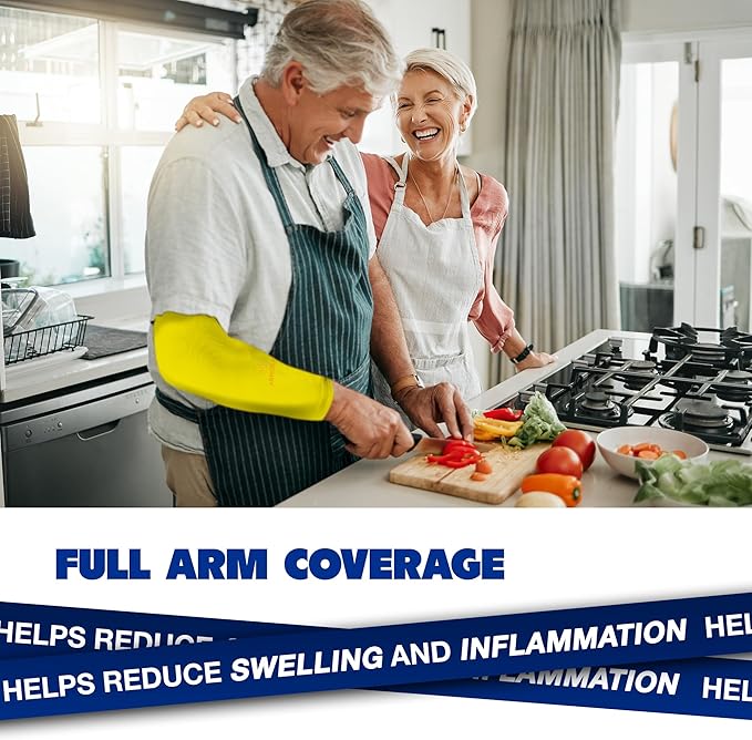 ARMORAY Arm Sleeves for Men or Women - Tattoo Cover Up - Cooling Sports Sleeve for Basketball Golf Football