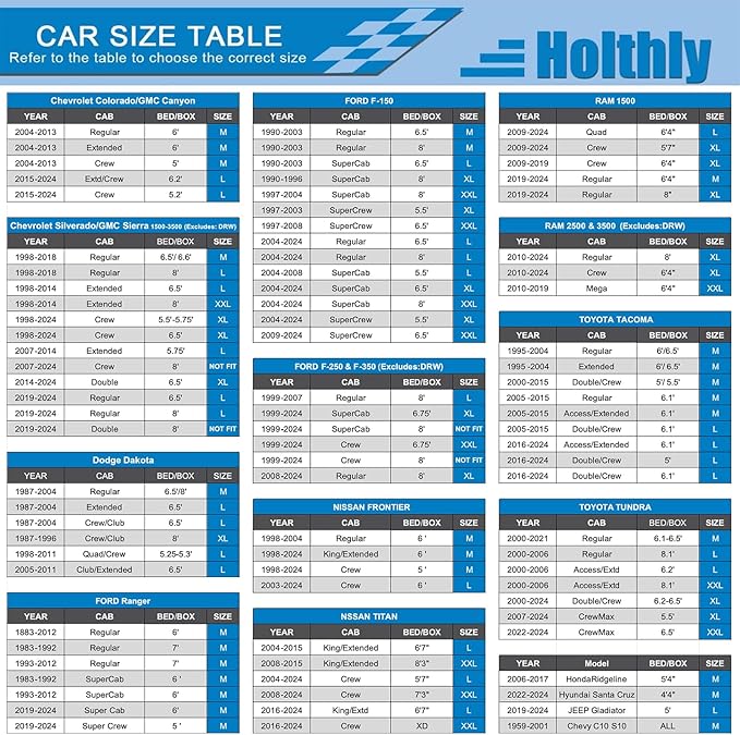 10 Layers Truck Cover Waterproof All Weather. Pickup Truck Cover Rain UV Protection. Length: Up to 210 inches, Universal Fit Most Regular Cab Short Box Ford F100 Chevy C10 S10 Ram 150 250.