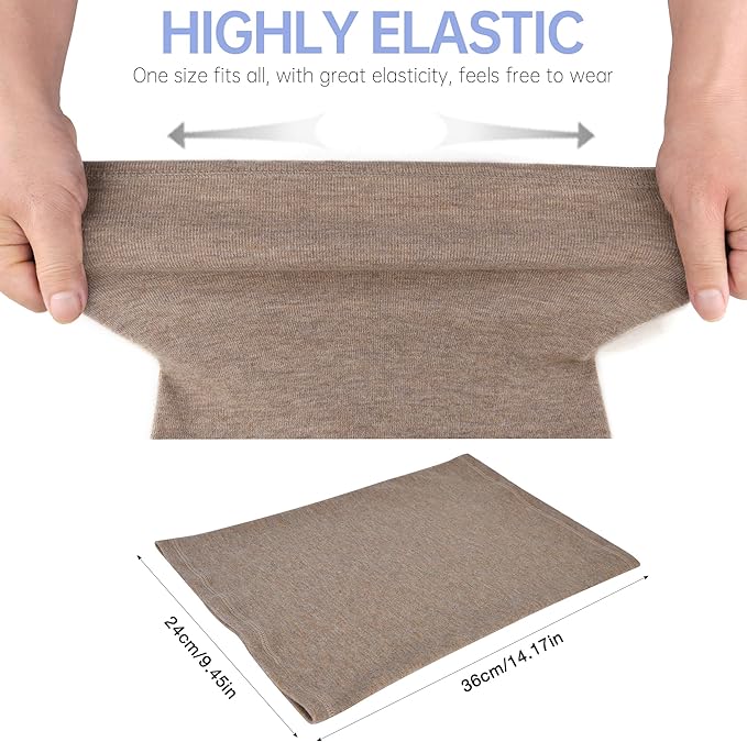 Winter Neck Gaiter Warmer, Soft Fleece Face Mask Scarf for Cold Weather Skiing Cycling Outdoor Sports