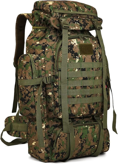 Hiking Backpack for Men 70L/100L Camping Backpack Military Rucksack Molle 3 Days Assault Pack for Climbing