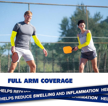 ARMORAY Arm Sleeves for Men or Women - Tattoo Cover Up - Cooling Sports Sleeve for Basketball Golf Football