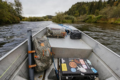 fishpond Thunderhead Waterproof Backpack – Fully Submersible Zipper, Accessory Attachments, 28L | Fishing Backpack - Eco Shadowcast Camo
