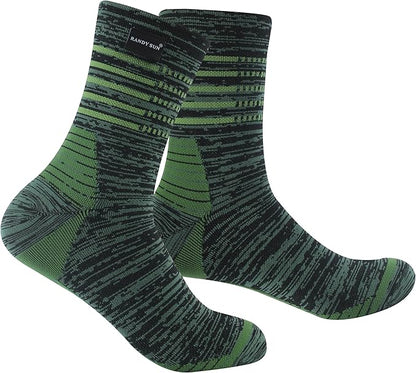 RANDY SUN Waterproof Socks, Unisex Hiking Wading Trail Running Kayaking Crew Socks