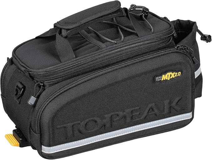 Topeak MTX TrunkBag - Rear Bicycle Bag - Spacious Storage and Easy Mounting