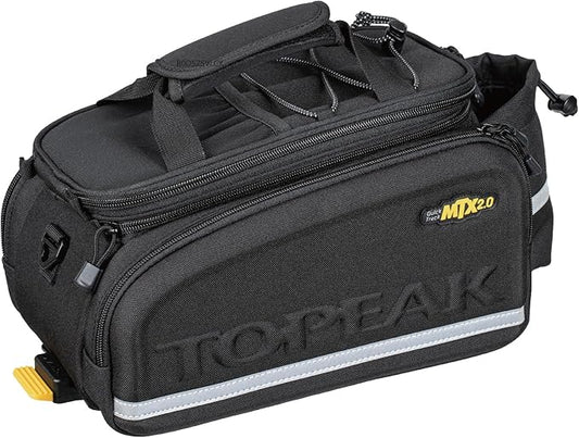 Topeak MTX TrunkBag - Rear Bicycle Bag - Spacious Storage and Easy Mounting