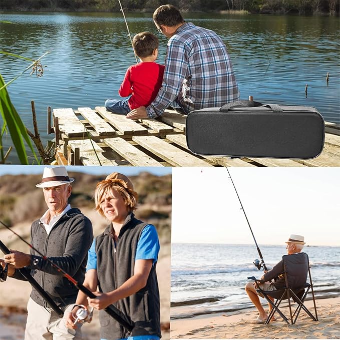 Fishing Pole Combo Set,2.1m/6.89ft 145pcs Fishing Accessories Kit Collapsible Rods Spinning Reel High Speed Reels Fishing line ministoream