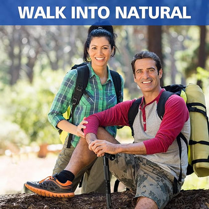 aiGear Tactical Stick Hiking Walking Staff - Trekking Poles Tactical Staff Adjustable Hiking Stick Gear for Outdoor Survival Camping Hiking