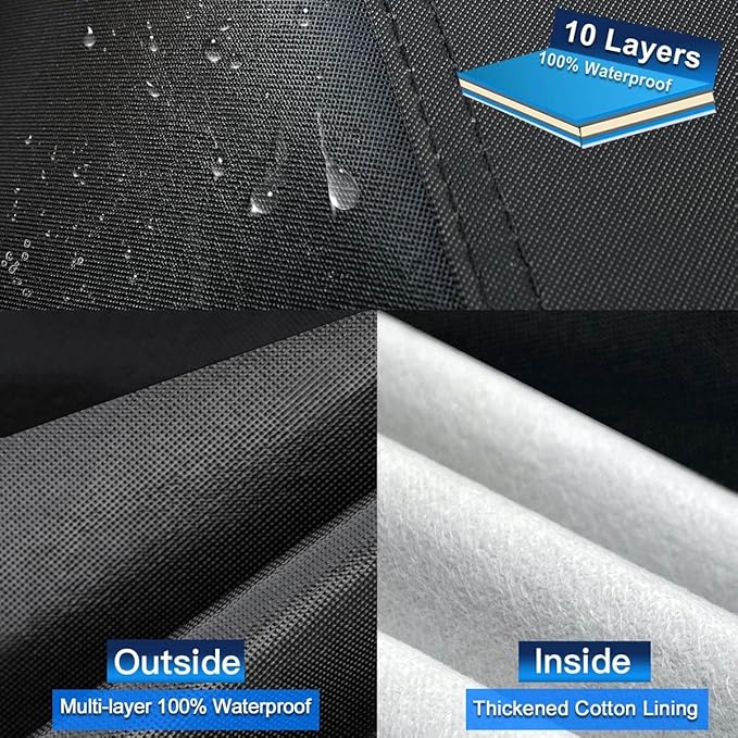 Sedan Car Cover Custom Fit Dodge Avenger 1994-2015, 100% Waterproof Breathable Outdoor Car Covers, Sun Rain Dust Snow Protection.