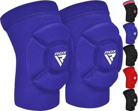 RDX Knee Pads for Work, Oeko TEX Certified, Anti-Slip Protective Thick Padded Foam Pad, Collision Avoidance Sleeves Pair, MMA Muay Thai Grappling Volleyball Football Wrestling Gardening.