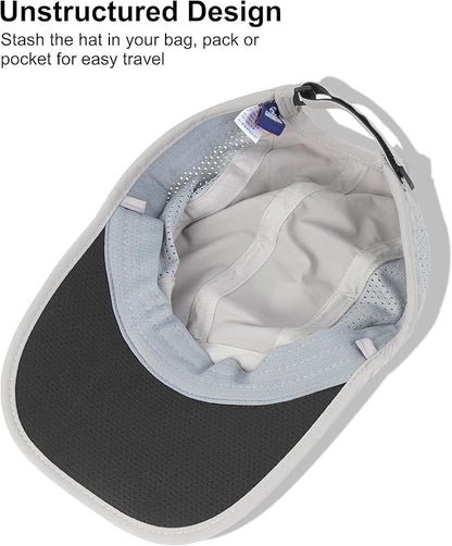 GADIEMKENSD Mens Folding Outdoor Hat Long Brim UPF 50+ Sun Protection