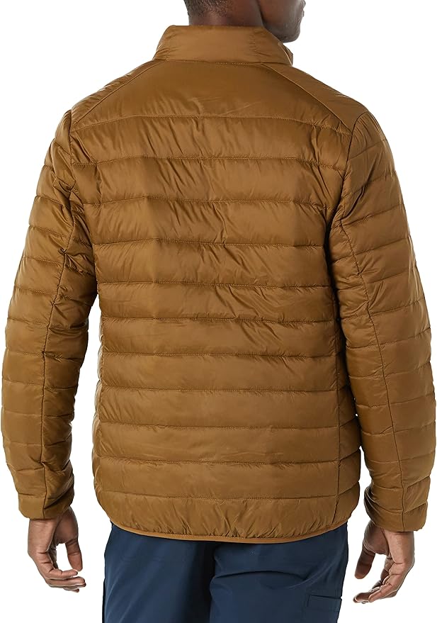 Amazon Essentials Men's Packable Lightweight Water-Resistant Puffer Jacket (Available in Big & Tall)