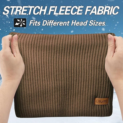 Neck Warmer for men,Winter Neck Gaiters Face Scarf Women Windproof Warm Fleece Scarves Gaiter for Cold Weather