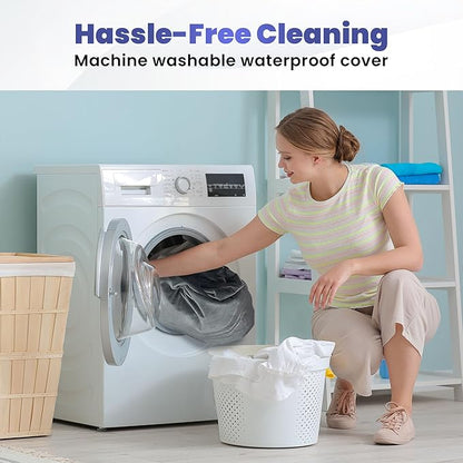 Hazli Matrix Comfort-Cell Memory Foam Camping Mattress Pad - Roll Up Mattress for Adults - Portable Cot Sleeping Pad for Camping - Floor Mat or Bed Roll for Car, SUV