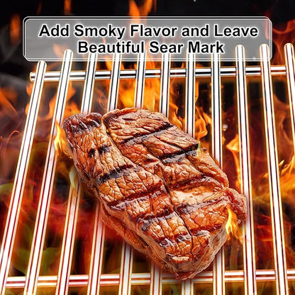 54801 Grill Grates Replacement for DCS Grill Parts 20” DCS 36, 48, 36ABQR,36BQ, 36BQR, 36DBQ, 48DBQAR, 48DBQR, 48EBQAR, 48EBQR, BGA36-BQARL, BGA36-BQARN, Stainless Steel BBQ Ceramic Rods Grids