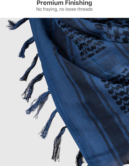 FREE SOLDIER Scarf Military Shemagh Tactical Desert Keffiyeh Head Neck Scarf Arab Wrap with Tassel for Men Women