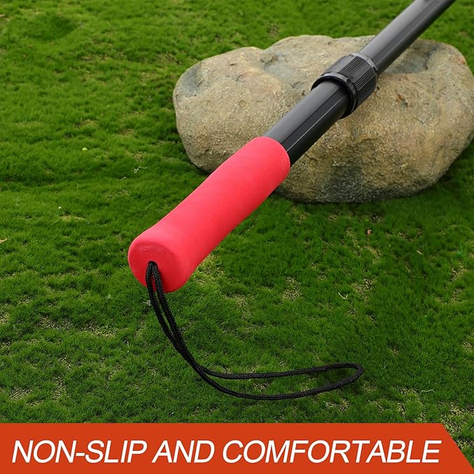 Floating Fishing Net, Foldable for Easy Storage, Retractable, Ideal for Bass, Trout, Kayak & Boat Fishing, Easy Catch & Release