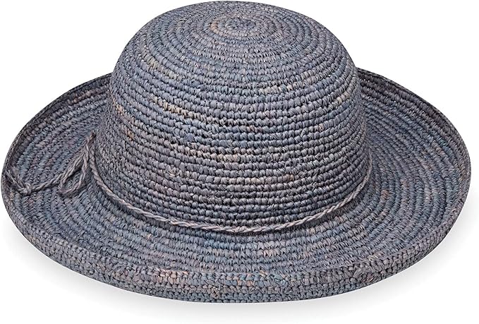 Wallaroo Hat Company – Women’s Catalina Sun Hat – Wide Brim Natural Fiber and Adjustable Sizing for Medium Crown Sizes