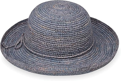 Wallaroo Hat Company – Women’s Catalina Sun Hat – Wide Brim Natural Fiber and Adjustable Sizing for Medium Crown Sizes