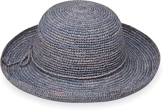 Wallaroo Hat Company – Women’s Catalina Sun Hat – Wide Brim Natural Fiber and Adjustable Sizing for Medium Crown Sizes