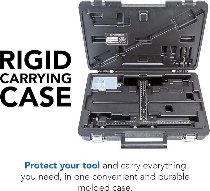 The Original Cabinet Hardware Jig - Made in USA - Most Accurate Tool for Knobs and Pulls - Hand Calibrated by True Position Tools