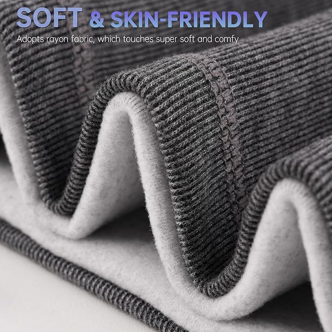 Winter Neck Gaiter Warmer, Soft Fleece Face Mask Scarf for Cold Weather Skiing Cycling Outdoor Sports