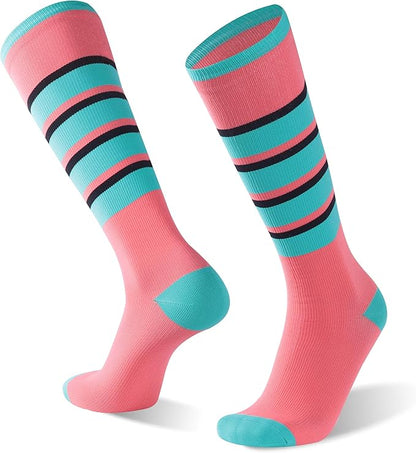 RANDY SUN Waterproof Skiing Socks, [SGS Certified] Unisex Knee High Breathable Hiking Trekking Sock 1 Pair