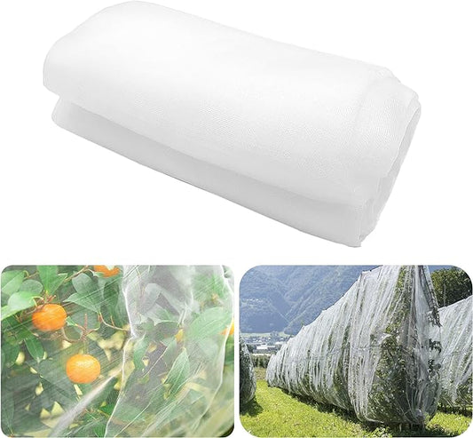 Alpurple Insect Bird Barrier Netting Mesh-10 x 15 Feet Garden Bug Netting Plant Cover for Protect Plant Fruits Flower from Insect Bird Eating