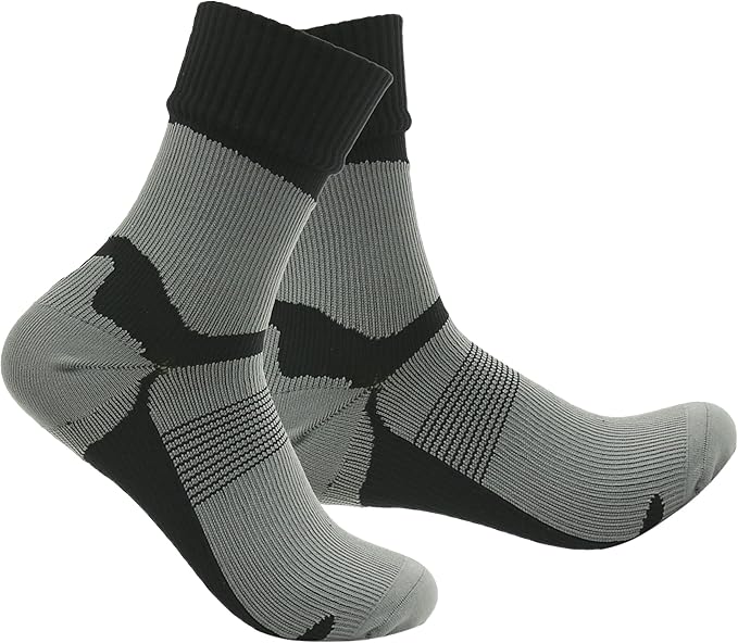 RANDY SUN Waterproof Socks, Unisex Hiking Wading Trail Running Kayaking Crew Socks