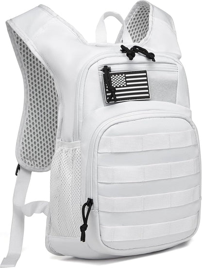 wotony Hydration Backpack with Water Bladder for Hiking Tactical Hydration Pack for Men Women Molle Water Backpack for Hiking