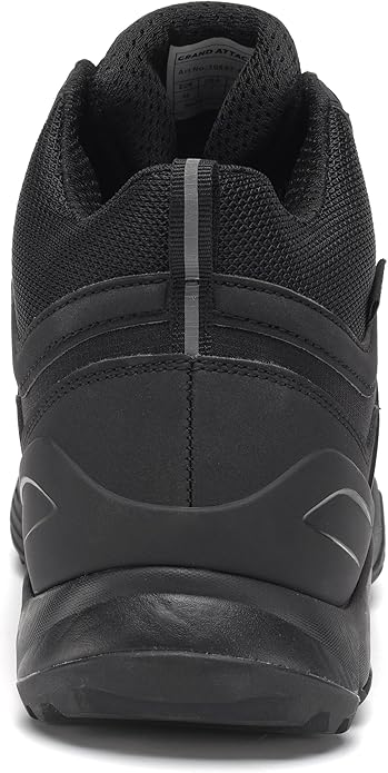 Men's Mid Waterproof Hiking Boots Lightweight Approach Trekking Comfortable Backpacking Non Slip Work Shoes Outdoor Camping Travel Cross Trainer Sneakers