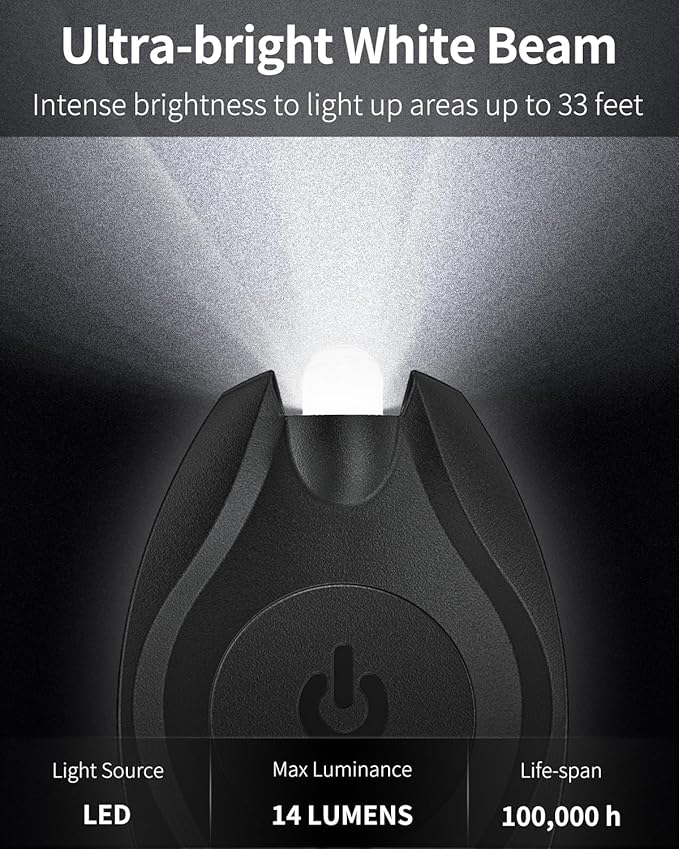 Uniclife 10 Pack LED Keychain Flashlight Mini LED Keychain Light 14 Lumen Portable Ultra Bright Battery Powered Key Ring Torch for Outdoor Camping Party Hiking and Emergency Lighting