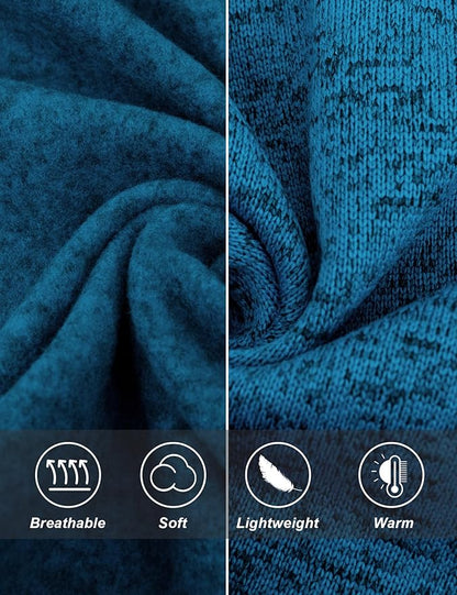 COZZYON Women Fleece Zip Up Jacket Light Sweater Jacket