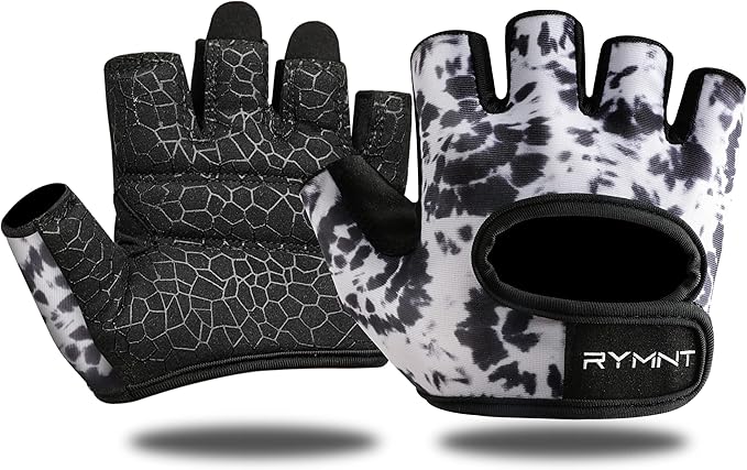 Minimal Weight Lifting Gloves,Short Micro Workout Gloves Grip Pads with Full Palm Protection & Extra Grip for Men Women Weightlifting,Gym,Exercise Training