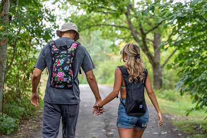 Vibe Festival Gear Hydration Pack Backpack with 2L Water Bladder for Women, Men, Teens, Kids - Hydropack Hydro Sports, Outdoor, Running, Camping, Hiking, Festivals, Raves