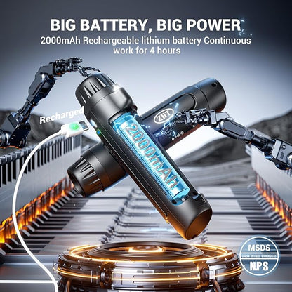 ZHT Electronic Whistle for Coaches, Referees, Teachers - 3 Tones & 3 High Volume, Handheld Whistles with Lanyard - Sports Whistle for Volleyball Soccer, Outdoor Camping, Emergency Safety