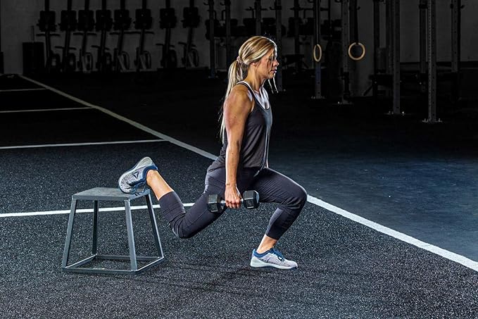 Rage Fitness Steel Plyo Box 12-18-24 Inch High Anti-Slip Pre-Assembled Plyometric Jump Box for Home Gym Conditioning and Strength Training (Sold Individually) Plyometric Platform Step