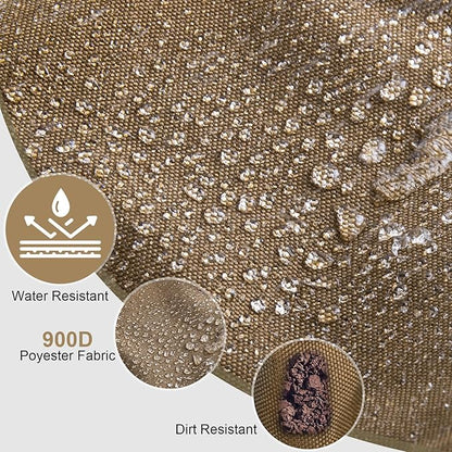 Goture Fishing Backpack,900D Water-Resistant Tackle Backpack with Rod Holders,45L Large Fishing Bag Storage Gear Tackle Bag with Rain Cover,Bottle Holder for Travel Camping Hiking(Without Tackle Box)